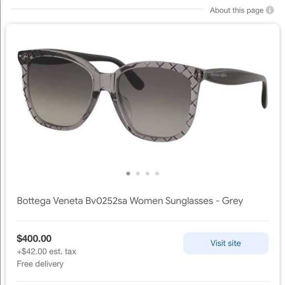 Bottega Veneta BV0252SA Sunglasses - Picture 3 of 4